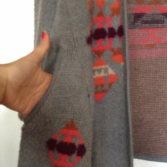 Free people we the free aztec sweater wool xs 0 2 - Picture 4 of 7